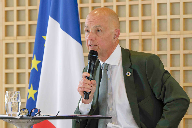 Stéphane Le Guirriec, directeur général du Cérib et président du réseau des CTI. [©Réseau CTI - Couverture du Cop 2024-2027 Industrie du Béton. ©Cérib]