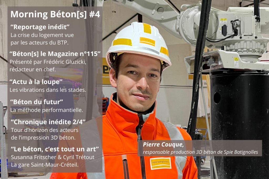 Pierre Couque, responsable 3D béton de Spie Batignolles. [©Spie Batignolles]