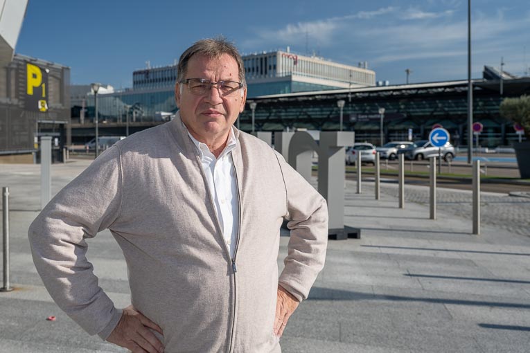 Gilbert Tiezzi en charge du développement de la marque Xypex sur le territoire français. [©ACPresse]