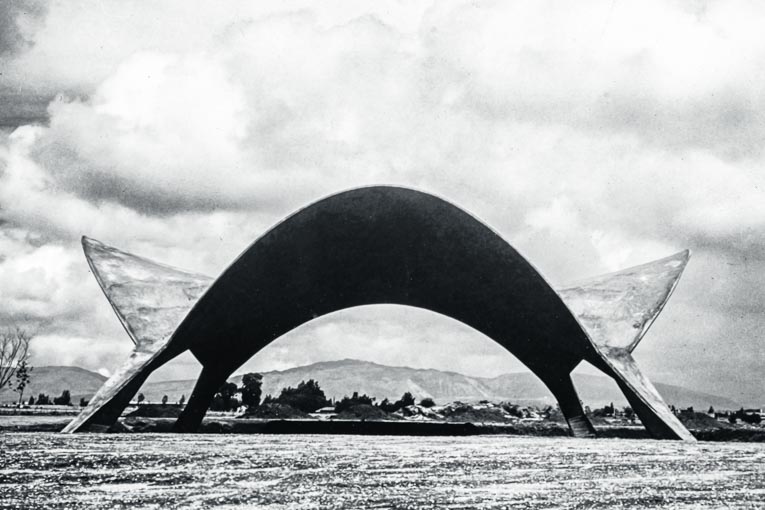 Stand de vente Verde Valle, Guadalajra, 1960.
[©AAM FA-UNAM]
