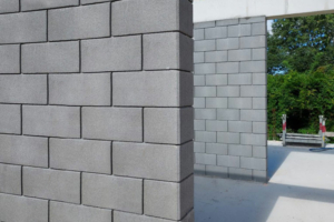 Les nouveaux blocs apparents en béton Tetrix de Perin pour sublimer les réalisations architecturales. [©Perin]