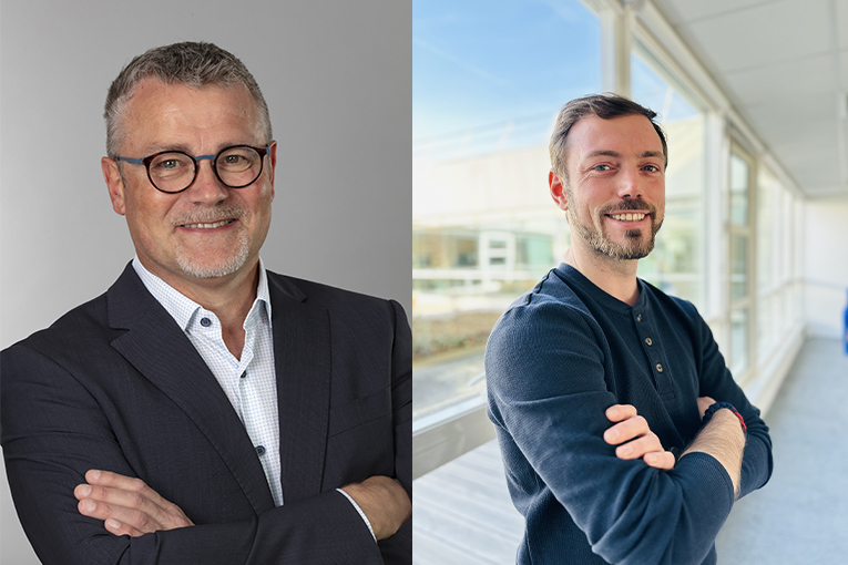 Patrice Millet et Nicolas Dupré, respectivement directeur santé sécurité Cemex France et coordinateur santé sécurité chez Cemex Hauts-de France & Seine-Amont, reviennent sur la création de la collection EPI pour femmes. 
[©Cemex]