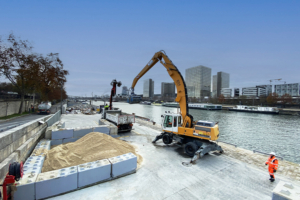 Le port Paris-Bercy de Cemex arrivé en 2e position dans la catégorie “Ports de transit”. [©Cemex]